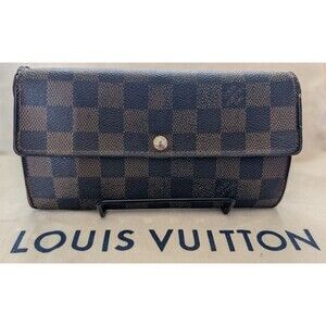 Louis Vuitton Damier Portefeuille Sarah CA4038 Long Wallet